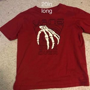 Red vans shirt